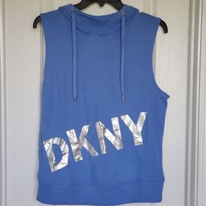 DKNY Sleeveless Hoodie